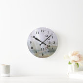 Zonneuur 18-uurs Kantoor-Gift Clock Ronde Klok (Huis)