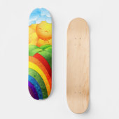 Zonneuwen en regenbogen skateboard (Voorkant)