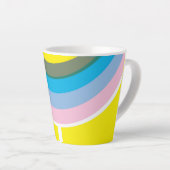 Zonneuwen, Lollipops en Rainbows Latte Mok (Rechterhoek)