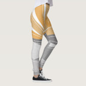 Zonneuwzonneschijn op de grijze schaduw leggings (Rechts)