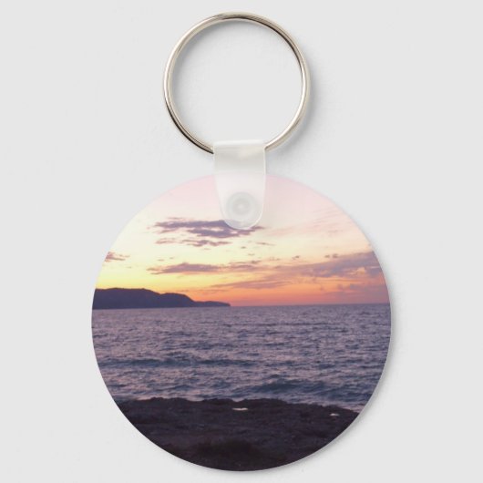 Zonnevaste Button Sleutelhanger (Voorkant)