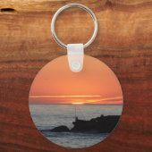 Zonnevaste Button Sleutelhanger (Voorkant)