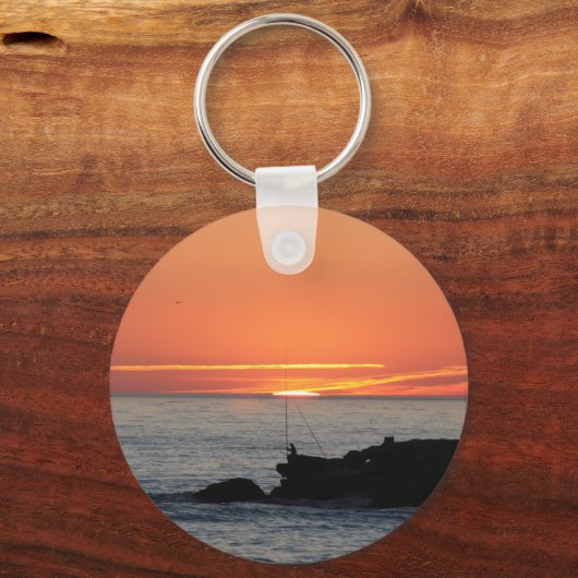 Zonnevaste Button Sleutelhanger (Voorkant)