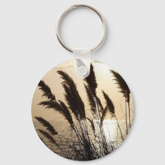 Zonnevaste Button Sleutelhanger (Voorkant)