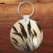 Zonnevaste Button Sleutelhanger (Voorkant)