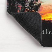 Zonnevaste Christelijke Bijbelverse creationen Muismat (Hoek)