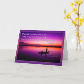 Zonnevaste Geviste Wenskaart Kaart (Gele Bloem)