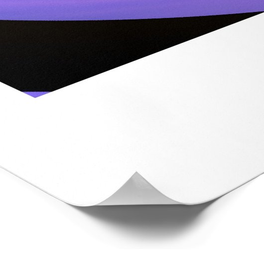 Zonnevaste schijf poster (Hoek)