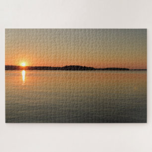 Zonnevaste Schilderachtig Natuur Reizigersmeer Fot Legpuzzel
