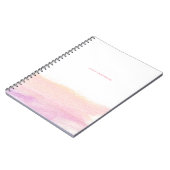 Zonnevaste Waterverf was persoonlijke laptop Notitieboek (Linkerzijde)