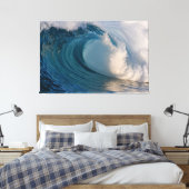 Zonnevat - De Wig Canvas Afdruk (Insitu (Slaapkamer))