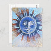 Zonnevel Briefkaart (Voorkant / Achterkant)