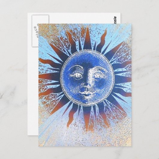 Zonnevel Briefkaart (Voorkant / Achterkant)