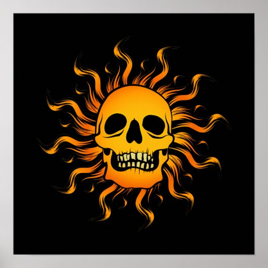 Zonnevel Poster (Voorkant)