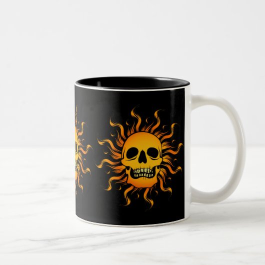 Zonnevel Tweekleurige Koffiemok (Rechts)