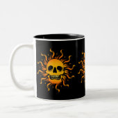 Zonnevel Tweekleurige Koffiemok (Links)
