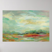 Zonneveld Abstracte afdrukken | Silvia Vassileva