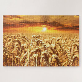 Zonneveld en warmteveld legpuzzel