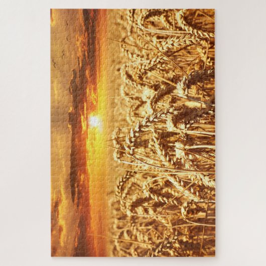 Zonneveld en warmteveld legpuzzel (Verticaal)