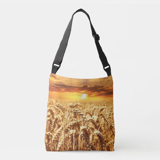 Zonneveld en Wheat Field Canvas tas (Voorkant)