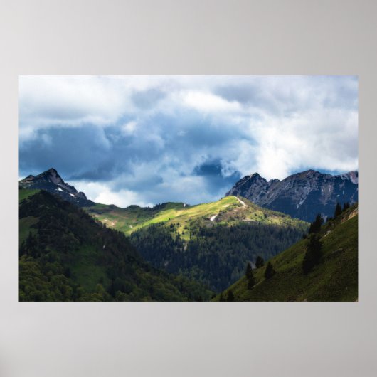 Zonneveld na storm poster (Voorkant)