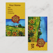 Zonnevelden, HONIEBRAAK, RODE WAKZEEK, RUNDVLEES Visitekaartje (Voorkant / Achterkant)