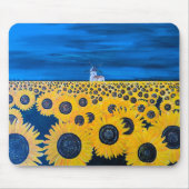 Zonneveldschilderij door Alfred Fox Muismat (Voorkant)