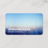 Zonnevenstertin voor professionele auto's visitekaartje (Voorkant)