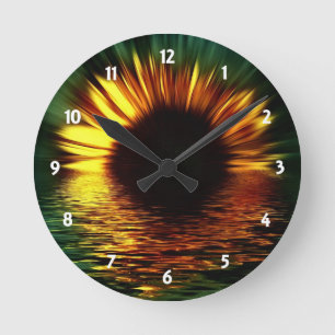 Zonneventilator Ronde Klok