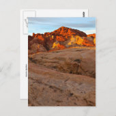 Zonneverbrandingsmotor Briefkaart (Voorkant / Achterkant)