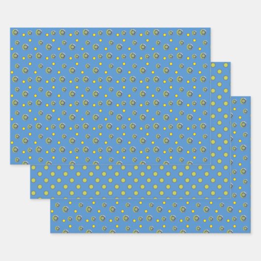 Zonneverdampingspapierset Inpakpapier Vel (Set)