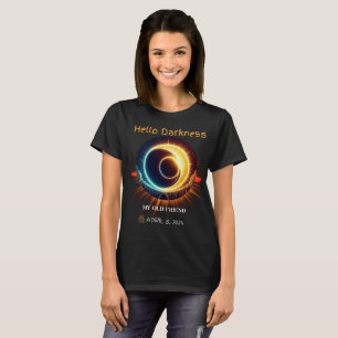 Zonneverduistering 08 april 2024 T-shirt