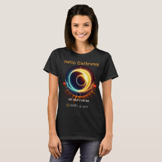 Zonneverduistering 08 april 2024 T-shirt