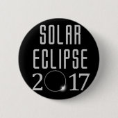 Zonneverduistering 2017 Button (Voorkant)