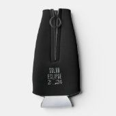 Zonneverduistering 2024 kan gezellig flesjeskoeler (Achterkant)