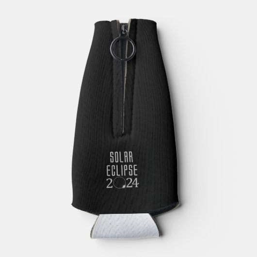 Zonneverduistering 2024 kan gezellig flesjeskoeler (Achterkant)