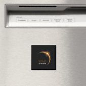Zonneverduistering 2024 New York Totality Spring 4 Magneet (Insitu (Vaatwasser))