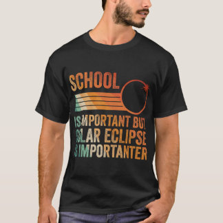 Zonneverduistering 2024 Shirt School Zonneverduist