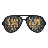 Zonneverduistering 2024 Texas Aviator Zonnebril (Voorkant)