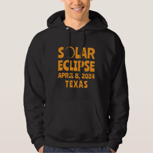 Zonneverduistering 2024 Texas Hoodie
