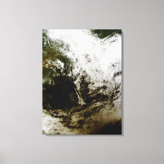 Zonneverduistering in Zuidoost-Azië Canvas Afdruk (Voorkant)