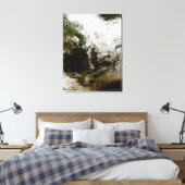 Zonneverduistering in Zuidoost-Azië Canvas Afdruk (Insitu (Slaapkamer))