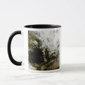 Zonneverduistering in Zuidoost-Azië Mok (Links)