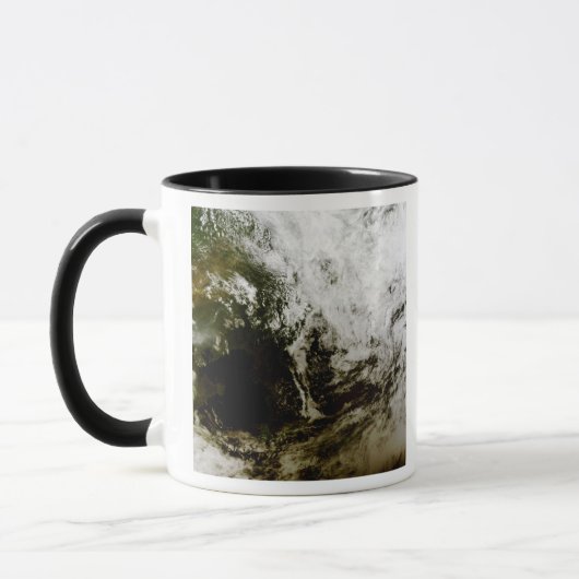 Zonneverduistering in Zuidoost-Azië Mok (Links)