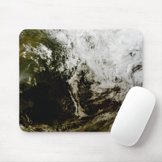 Zonneverduistering in Zuidoost-Azië Muismat (Met muis)