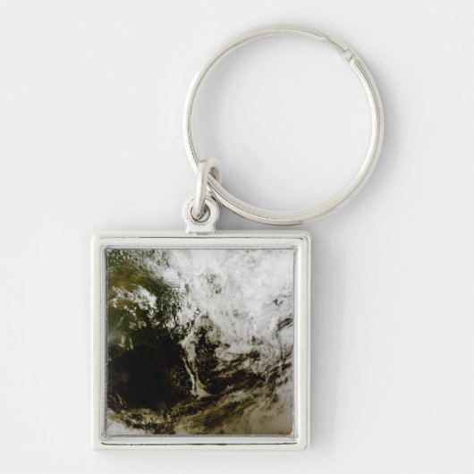 Zonneverduistering in Zuidoost-Azië Sleutelhanger (Voorkant)