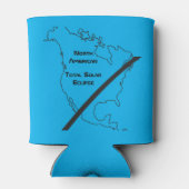 Zonneverduistering Kooze Koeler voor frisdrank en  (Achterkant)