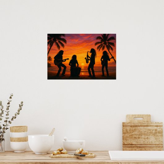 Zonnevergadering Poster (Keuken)