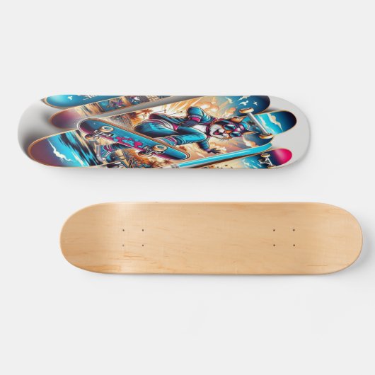 Zonnevergadering Schaats Persoonlijk Skateboard (Horizontaal)