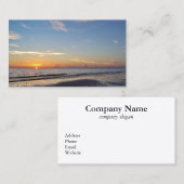 Zonnevervroegde Visitekaartjes (Voorkant / Achterkant)